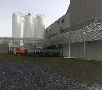 Travaux dalle de ciment pour silo – Gelpac
